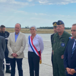 Visite de Sébastien Lecornu, Ministre des Armées, sur la Base aérienne 120 de Cazaux