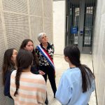 Mémorial de la Shoah : visite avec une classe de 3ème du collège Joséphine Baker de Mios