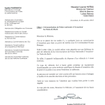 ✉️ Forces de sécurité de l’arrondissement d’Arcachon : mes courriers au Ministre de l’Intérieur