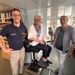 Rencontre avec l’équipage du navire Plastic Odyssey